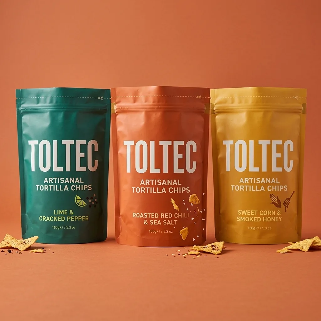 TOLTEC — three-flavor product lineup